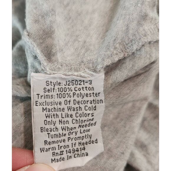 Johnny Was Nya Embroidered Floral Short Sleeve Tunic Size XL - Picture 5 of 5